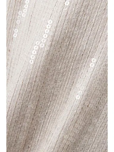 Brunello Cucinelli Sequined Crepe Wide-leg Pants | Thumbnail 5