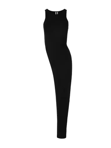 Rick Owens Sl Easy Asymmetric Wool Top | Thumbnail 1