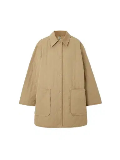 TOTEME Oversized Corduroy-trimmed Quilted Organic Cotton-blend Jacket | Thumbnail 1