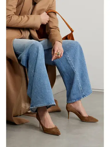 Gianvito Rossi Gianvito 70 Suede Pumps | Thumbnail 2