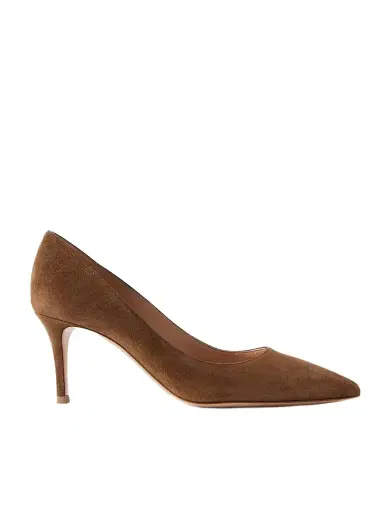 Gianvito Rossi Gianvito 70 Suede Pumps | Thumbnail 1