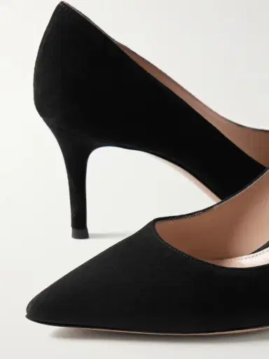Gianvito Rossi Gianvito 70 Suede Pumps | Thumbnail 4 Gianvito Rossi Gianvito 70 Suede Pumps | Thumbnail 4