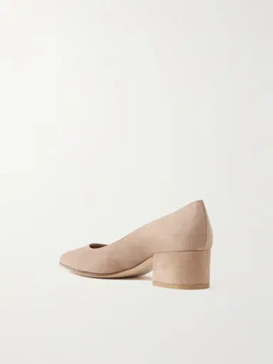 Gianvito Rossi Piper 45 Suede Pumps | Thumbnail 3 Gianvito Rossi Piper 45 Suede Pumps | Thumbnail 3