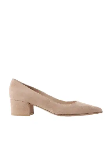 Gianvito Rossi Piper 45 Suede Pumps | Thumbnail 1 Gianvito Rossi Piper 45 Suede Pumps | Thumbnail 1