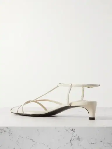 Jil Sander Leather Slingback Sandals | Thumbnail 3 Jil Sander Leather Slingback Sandals | Thumbnail 3