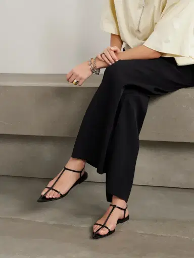 Jil Sander Leather Point-toe Sandals | Thumbnail 2 Jil Sander Leather Point-toe Sandals | Thumbnail 2