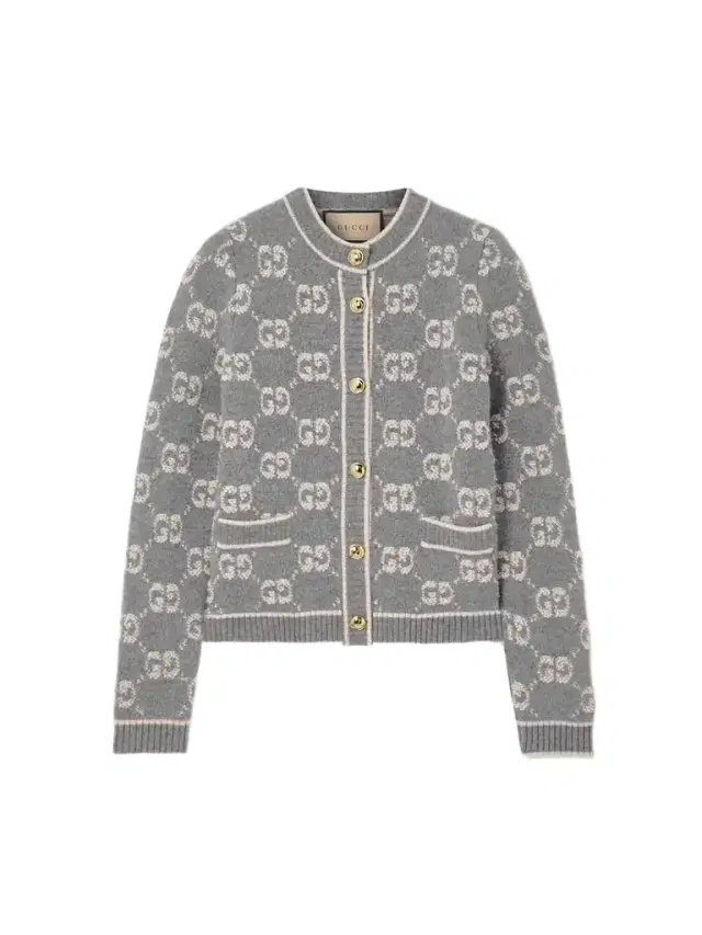 Wool-jacquard Cardigan