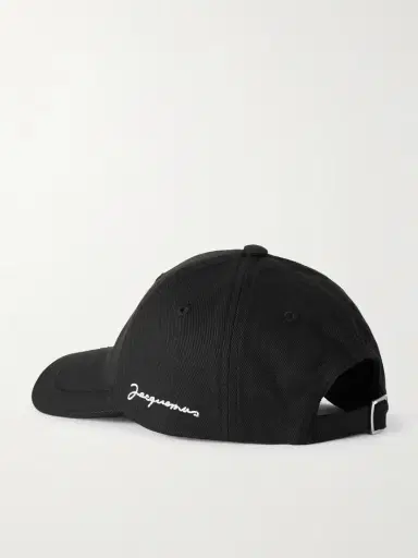 Jacquemus Embroidered Cotton-twill Baseball Cap | Thumbnail 3