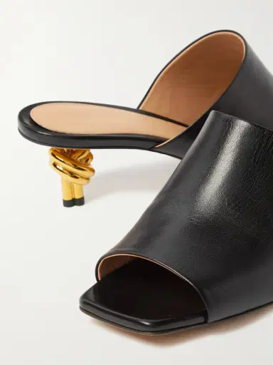 Bottega Veneta Knot Leather Mules | Thumbnail 4