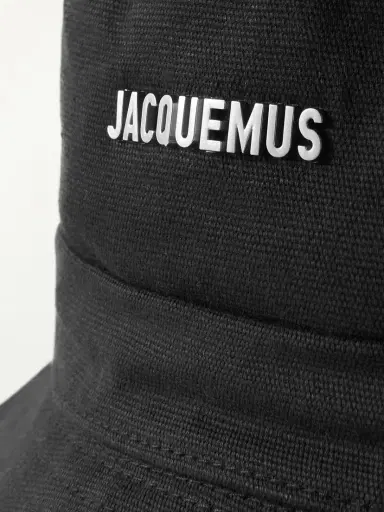 Jacquemus Le Bob Embellished Cotton-canvas Bucket Hat | Thumbnail 3 Jacquemus Le Bob Embellished Cotton-canvas Bucket Hat | Thumbnail 3