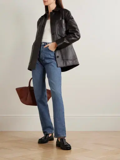 AGOLDE + Net Sustain 90's Pinch Waist Long High-rise Straight-leg Organic Jeans | Thumbnail 2 AGOLDE + Net Sustain 90's Pinch Waist Long High-rise Straight-leg Organic Jeans | Thumbnail 2