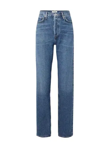 AGOLDE + Net Sustain 90's Pinch Waist Long High-rise Straight-leg Organic Jeans | Thumbnail 1 AGOLDE + Net Sustain 90's Pinch Waist Long High-rise Straight-leg Organic Jeans | Thumbnail 1