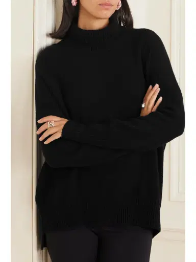 Lisa Yang Heidi Cashmere Turtleneck Sweater | Thumbnail 3 Lisa Yang Heidi Cashmere Turtleneck Sweater | Thumbnail 3