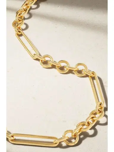 Foundrae Oversized Mixed Clip 18-karat Recycled Gold Necklace | Thumbnail 4 Foundrae Oversized Mixed Clip 18-karat Recycled Gold Necklace | Thumbnail 4