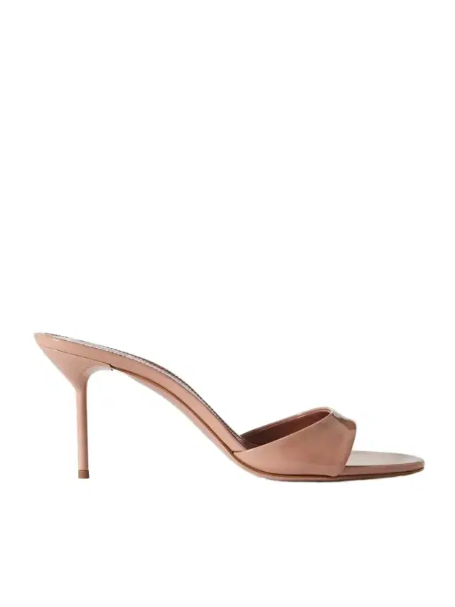 Lidia 70 Patent-leather Mules