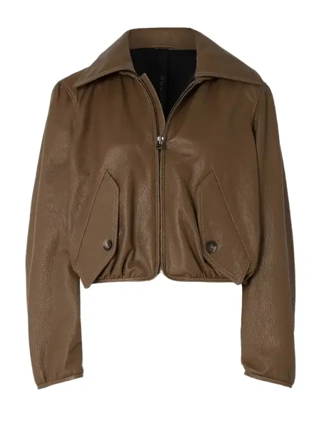 Hero Cropped Leather Jacket - x large Hero Cropped Leather Jacket - x large