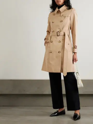 Burberry Chelsea Organic Cotton-gabardine Trench Coat | Thumbnail 2 Burberry Chelsea Organic Cotton-gabardine Trench Coat | Thumbnail 2