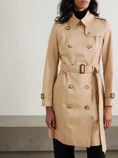 Burberry Chelsea Organic Cotton-gabardine Trench Coat | Thumbnail 3 Burberry Chelsea Organic Cotton-gabardine Trench Coat | Thumbnail 3