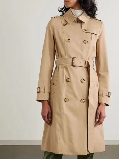 Burberry Chelsea Long Organic Cotton-gabardine Trench Coat | Thumbnail 3 Burberry Chelsea Long Organic Cotton-gabardine Trench Coat | Thumbnail 3