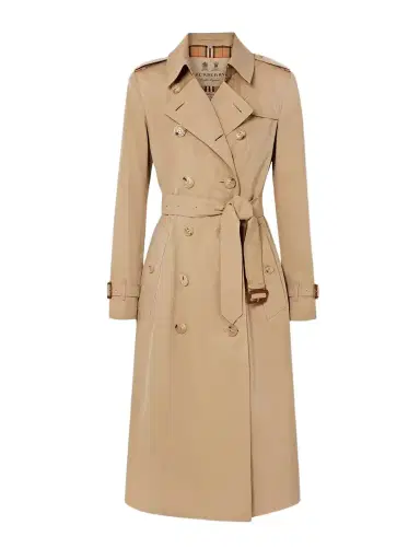 Burberry Chelsea Long Organic Cotton-gabardine Trench Coat | Thumbnail 1 Burberry Chelsea Long Organic Cotton-gabardine Trench Coat | Thumbnail 1