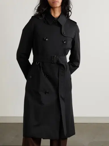 Burberry Kensington Long Organic Cotton-gabardine Trench Coat | Thumbnail 3 Burberry Kensington Long Organic Cotton-gabardine Trench Coat | Thumbnail 3
