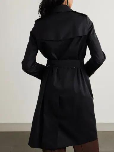 Burberry Kensington Long Organic Cotton-gabardine Trench Coat | Thumbnail 4 Burberry Kensington Long Organic Cotton-gabardine Trench Coat | Thumbnail 4