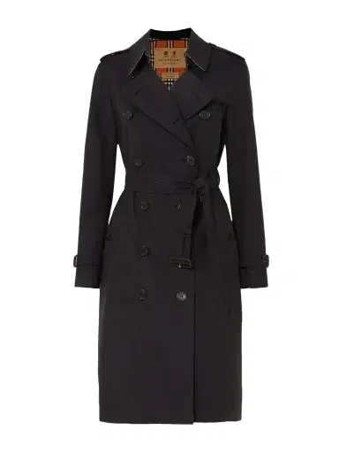 Burberry Kensington Long Organic Cotton-gabardine Trench Coat | Thumbnail 1 Burberry Kensington Long Organic Cotton-gabardine Trench Coat | Thumbnail 1