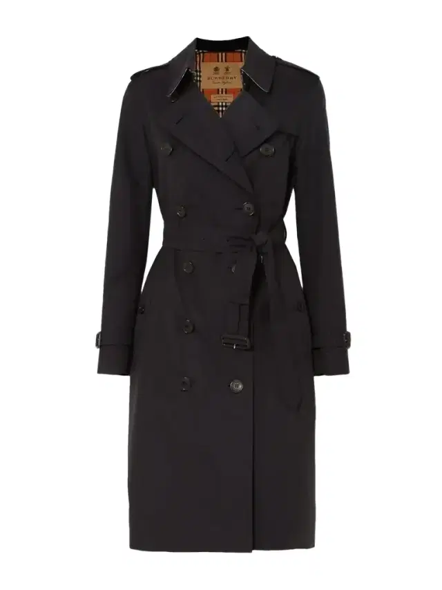 Kensington Long Organic Cotton-gabardine Trench Coat