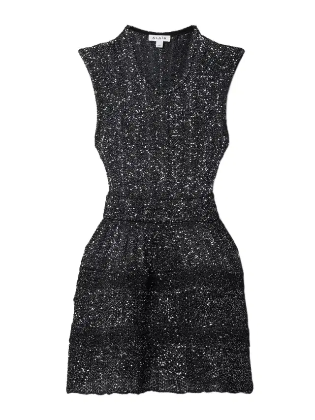 Archetypes Sequined Stretch-knit Mini Dress - FR 34