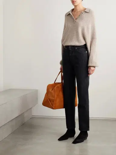 Khaite Abigail Cropped High-rise Straight-leg Jeans | Thumbnail 2 Khaite Abigail Cropped High-rise Straight-leg Jeans | Thumbnail 2