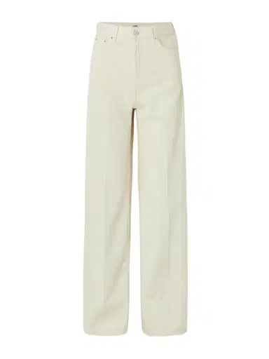 TOTEME Pleated High-rise Wide-leg Organic Jeans | Thumbnail 1 TOTEME Pleated High-rise Wide-leg Organic Jeans | Thumbnail 1