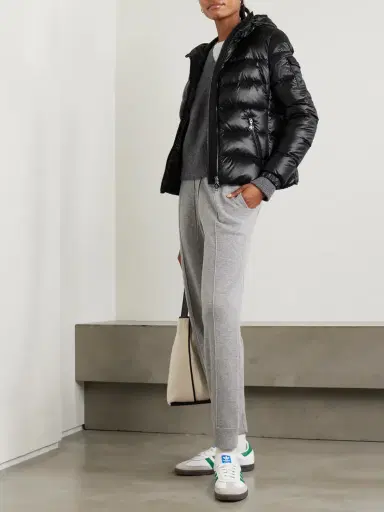 Moncler Gles Hooded Quilted Shell Down Jacket | Thumbnail 2 Moncler Gles Hooded Quilted Shell Down Jacket | Thumbnail 2