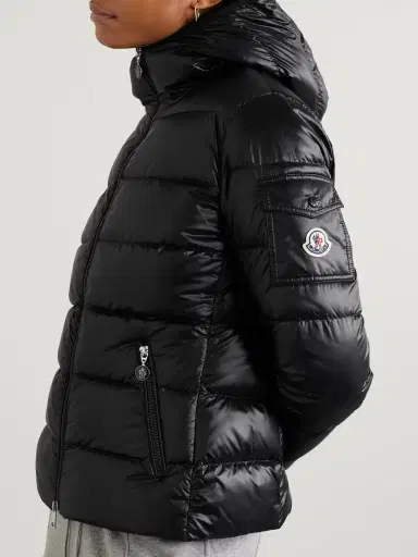 Moncler Gles Hooded Quilted Shell Down Jacket | Thumbnail 3 Moncler Gles Hooded Quilted Shell Down Jacket | Thumbnail 3