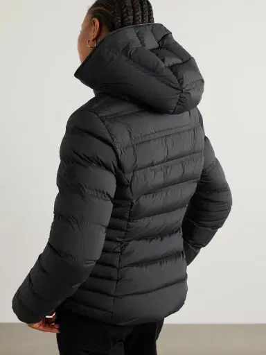 Moncler Appliquéd Webbing-trimmed Quilted Shell Down Jacket | Thumbnail 4