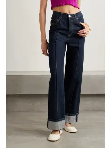 Ulla Johnson The Genevieve High-rise Wide-leg Jeans | Thumbnail 3