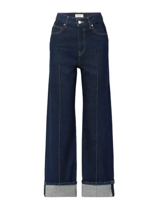 The Genevieve High-rise Wide-leg Jeans