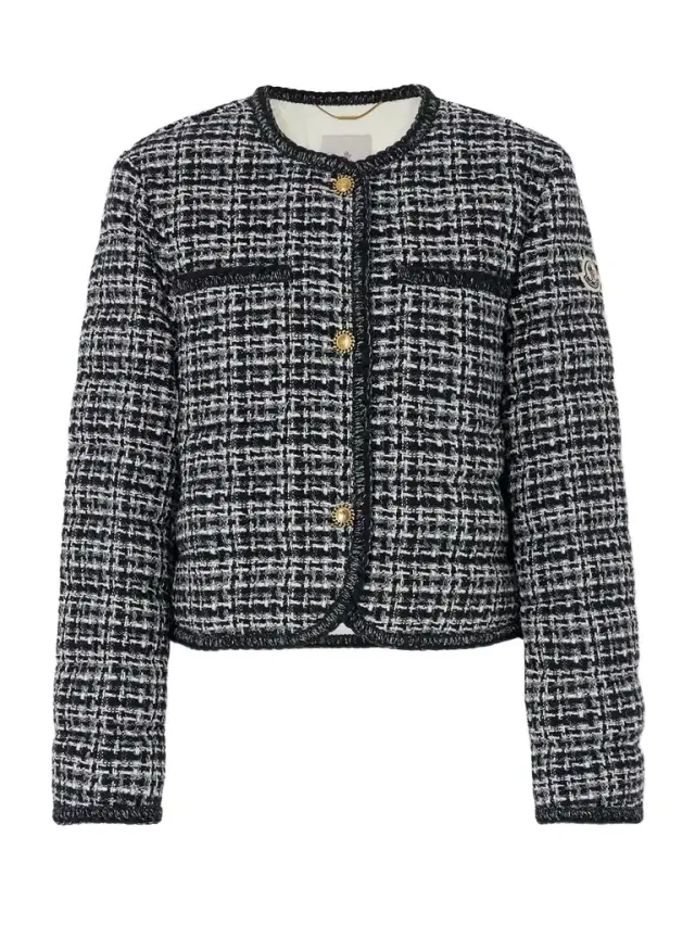 Eliadi Cotton-blend Tweed Down Jacket