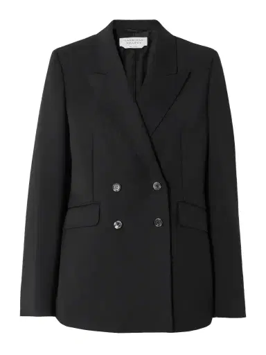 Gabriela Hearst Angela Double-breasted Wool-crepe Blazer | Thumbnail 1
