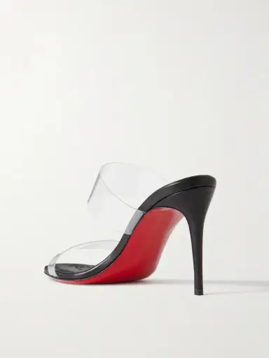 Christian Louboutin Just Loubi 85 Pvc Mules | Thumbnail 3