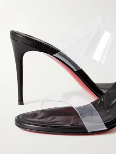 Christian Louboutin Just Loubi 85 Pvc Mules | Thumbnail 4