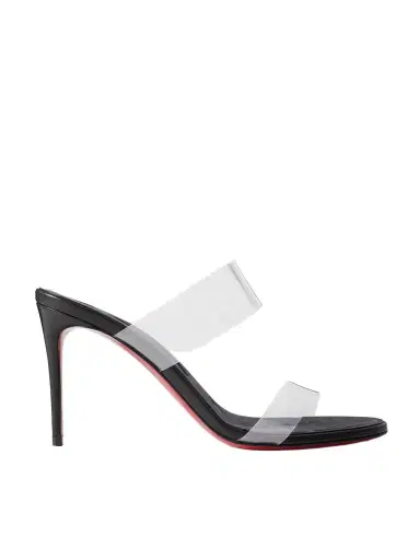 Christian Louboutin Just Loubi 85 Pvc Mules | Thumbnail 1