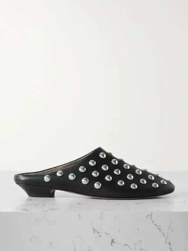 Otto Studed Leather Mules