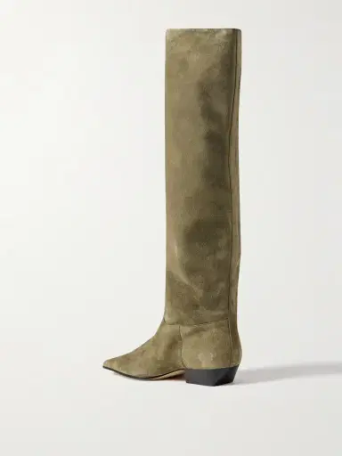 Khaite Marfa Suede Knee Boots | Thumbnail 3 Khaite Marfa Suede Knee Boots | Thumbnail 3