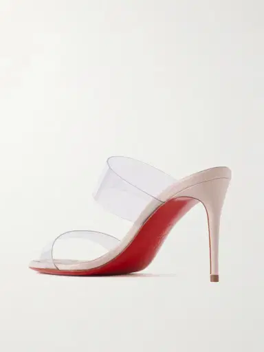 Christian Louboutin Just Loubi 85 Pvc Mules | Thumbnail 3 Christian Louboutin Just Loubi 85 Pvc Mules | Thumbnail 3