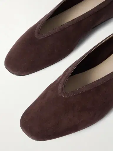 Le Monde Béryl Luna Suede Ballet Flats | Thumbnail 4 Le Monde Béryl Luna Suede Ballet Flats | Thumbnail 4