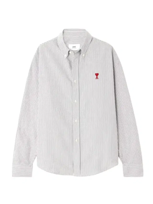 Adc Embroidered Striped Cotton-poplin Shirt