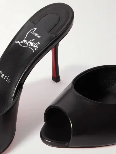 Christian Louboutin Me Dolly 85 Leather Sandals | Thumbnail 4 Christian Louboutin Me Dolly 85 Leather Sandals | Thumbnail 4