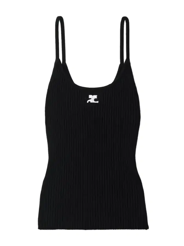 Reedition Appliquéd Ribbed-knit Tank