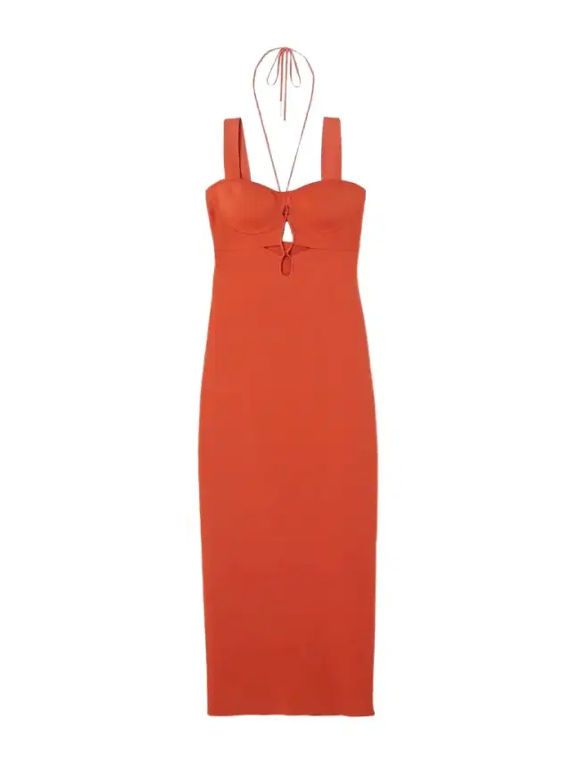 Kali Cutout Stretch-knit Midi Dress - x large