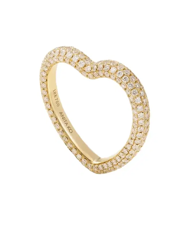 Anita Ko 18-karat Gold Diamond Ring